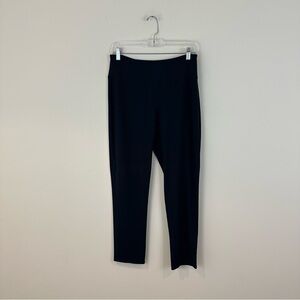 J. Jill Navy Smooth Fit Slim Leg Elastic Waist Pull On Pants Size Small Petite